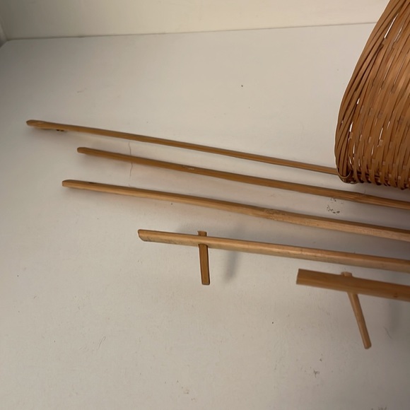 Bamboo/Wicker Cone Baskets - Picture 10 of 10